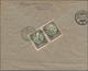 Lettland: 1920, Three Items 3 R Brown/green (in Front And On Reverse), 5 Kap Pair And 50 Kap Pair On - Lettland