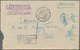 Lettland: 1924/26, Two Covers To Kinsen/Korea From Latvia Resp. Lithuania: Registered From "ZEHSIS 9 - Latvia