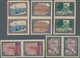 Lettland: 1925, 300 Years Town Libau, Freshly Baptized Mint NH Couples, 15 S With Rare Watermark "le - Letland