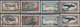 Lettland: 1933, Relief Fund For Airmen Involved In Accidents, Two Stamped Sets, Perforated And Imper - Lettland