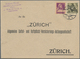 Liechtenstein - Vor- Und Mitläufer: 1921, SCHWEIZ-Mitläufer, 15 Rp. Violett Tell In MiF Mit Liechten - ...-1912 Prephilately