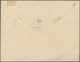 Liechtenstein: 1917, 30.7., 5-25 H. Fürst Gew. Papier Auf R-Brief Von Eschen über Feldkirch, Dort Ze - Ongebruikt
