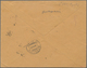 Liechtenstein: 1917, 23.7., 5-25 H. Fürst Gew. Papier In MiF Mit Österreich 10 H. Kaiserkrone, Selte - Unused Stamps