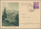 Delcampe - Liechtenstein - Ganzsachen: 1941, 10 Rp. Gämse Mit Druckvermerk S.A.41, Alle Bilder, 6 Verschiedene - Stamped Stationery