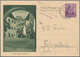 Delcampe - Liechtenstein - Ganzsachen: 1941, 10 Rp. Gämse Mit Druckvermerk S.A.41, Alle Bilder, 6 Verschiedene - Ganzsachen