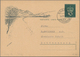 Delcampe - Liechtenstein - Ganzsachen: 1950, 10 Rp. Fürstenkrone Mit Druckvermerk S.A.1949, Alle 10 Bilder, Mei - Stamped Stationery