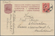 Delcampe - Litauen: 1925/1938 (ca.), 4 Franked Postcard Forms Used To Munich And Plauen/Saxony - Lithuania