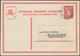 Delcampe - Litauen - Ganzsachen: 1933, 15 C Red Postal Stationery Card, 15 C Red Ps Question Card And 15/15 C R - Lithuania