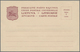 Litauen - Besonderheiten: 1925/1930 (ca.), Two Postcard Forms 5 C Chestnut-brown, Unused, Scarce - Lithuania