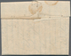 Monaco - Vorphilatelie: 1791, Incoming Mail (complete Folded Letter) From Nantes/France With One-lin - ...-1885 Prephilately