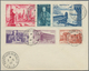 Monaco: 1946/1947, Death Anniversary Of President Roosevelt/New York Stamp Exhibition, Two Complete - Ungebraucht