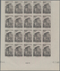 Delcampe - Monaco: 1948/1949, Pictorial Definitives Complete Set Of 13 In IMPERFORATE Blocks Of 20 From Lower M - Unused Stamps