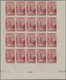 Delcampe - Monaco: 1948/1949, Pictorial Definitives Complete Set Of 13 In IMPERFORATE Blocks Of 20 From Lower M - Ungebraucht