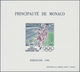 Monaco: 1992, Summer And Winter Olympics Barcelona And Albertville Perforated And IMPERFORATE Specia - Ungebraucht