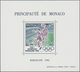 Monaco: 1992, Summer And Winter Olympics Barcelona And Albertville Perforated And IMPERFORATE Specia - Ongebruikt