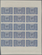 Delcampe - Monaco - Portomarken: 1946/1950, Postage Dues ‚ornaments‘ Complete Set Of 11 In IMPERFORATE Blocks O - Postage Due