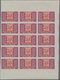 Delcampe - Monaco - Portomarken: 1946/1950, Postage Dues ‚ornaments‘ Complete Set Of 11 In IMPERFORATE Blocks O - Portomarken