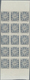 Monaco - Portomarken: 1946/1950, Postage Dues ‚ornaments‘ Complete Set Of 11 In IMPERFORATE Blocks O - Portomarken
