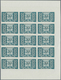 Delcampe - Monaco - Portomarken: 1946/1950, Postage Dues ‚ornaments‘ Complete Set Of 11 In IMPERFORATE Blocks O - Postage Due