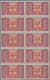 Delcampe - Monaco - Portomarken: 1946/1957, Postage Dues ‚ornaments‘ Complete Set Of 12 In Blocks Of Ten, MNH A - Portomarken