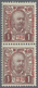 Delcampe - Montenegro: 1905, 1 H - 5 K 'constitution', 9 Different Values In Vertical Pairs, Ovp Type III (YCTA - Montenegro