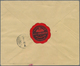 Montenegro - Ganzsachen: 1914, 25 P. Stationery Envelope With Additional 1 Para Block Of Four And 2 - Montenegro