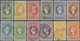 Niederlande: 1913, 100th Anniversary, 2½c.-10gld., Complete Set Of Twelve Values, Fresh Colours And - Brieven En Documenten