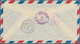 Niederlande: 1951, Airmail Stamps 15 Gld. And 25 Gld. 'Silver Gull' On Very Rare Airmail-r-letter To - Covers & Documents