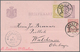 Niederlande - Ganzsachen: 1898, Coronation Card "2 1/2 Ct." Showing Picture Of The Royal Family On R - Ganzsachen