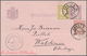 Niederlande - Ganzsachen: 1898, Coronation Card "2 1/2 Ct." Showing Picture Of The Royal Family On R - Postal Stationery