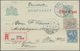 Niederlande - Ganzsachen: 1923, Stationery Card "5" On 3 Ct. Uprated With 10 And 20 Ct Wilhelmina Se - Postwaardestukken