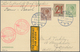 Niederlande - Ganzsachen: 1930, Niederlande/ Schweizer Zeppelinpost BERN-BASEL: Äußerst Seltene Zule - Postal Stationery