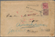 Niederlande - Stempel: 1897, "SPW POSTKANTOOR No. 4", Single Line Handstamp On Cover From Germany, F - Poststempels/ Marcofilie