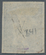 Norwegen: 1855 4s. Blue, Sheet Pos. B41, Unused Without Gum, A Short (¾mm) Tear Into At Bottom But O - Other & Unclassified