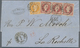 Norwegen: 1860 Cover From Christiania To La Rochelle Via Svinesund By French Ship And Via Paris, Fra - Other & Unclassified