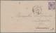 Norwegen - Retourmarken: 1872 'Som Ubesörget' Black On Pale Rose-lilac, Used On Returned Cover From - Sonstige & Ohne Zuordnung