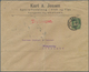 Norwegen - Ganzsachen: 1892, 5 Öre Private Stationery Envelope As Printed Matter From Christiania To - Postal Stationery