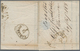 Österreich: 185, 6 Kreuzer Handpapier, Rötlichbraun Auf Brief Von PRAG Nach Carlsbad. Lt. Befund Dr. - Gebruikt