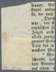Österreich: 1851 Merkurkopf Zeitungsmarke 0,6 Kr Blau, Type II Mit Einzeiler „REICHENBURG“ (Böhmen, - Gebraucht