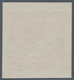 Österreich: 1851, 6 Kr./30 C. Gelber Merkur, Bogenprobe Des Neudrucks Von 1884 Auf Dünnem Ungummiert - Gebruikt