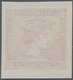 Österreich: 1856, 6 Kr./30 C. Zinnober Merkur, Bogenprobe Des Neudrucks Von 1884 Auf Dünnem Ungummie - Used Stamps