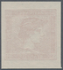 Österreich: 1856, 6 Kr./30 C. Zinnober Merkur, Bogenprobe Des Neudrucks Von 1884 Auf Dünnem Ungummie - Gebruikt