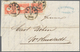 Österreich: 1858, 5 Kr. Rot, Type I. Farb- Und Prägefrischer Dreierstreifen, üblich Zentriert Auf Ko - Used Stamps