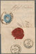 Österreich: 1863/64. 15 Kr Hellbraun Eng Gezähnt In Verbindung Mit 10 Kr Blau Weit Gezähnt (je Einma - Used Stamps