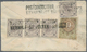 Österreich: 1890/1893, 4 X 1 Kr Grau/schwarz Und 1 Kr Braun/grün Fiskalmarke Mit Jz.1893, Entwertet - Gebruikt