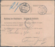 Österreich: 1899, Postbegleitadresse Für Ein Paket Ab WIEN Mit 2,3,5 Und 30 Kreuzer Zusatzfrankatur - Used Stamps
