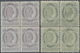 Österreich: 1896, Freimarken Franz Joseph, 1 Gld. Violettgrau Gez. 12½ Und 2 Gld. Grün Gez. 10½, Zwe - Used Stamps