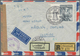 Delcampe - Österreich: 1951/1956. Lot Von 3 CHRISTKINDL-Belegen: Eine Amerik. Antwort-Postkarte 1c (+2c) Mit 2s - Used Stamps