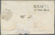 Österreichische Post In Der Levante: 1845, Rückseitig Beschädigte Faltbriefhülle Mit L2 Des Österrei - Levante-Marken