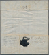 Österreichische Post In Der Levante: 1855/1856, Two Lettersheets From Ancona To Githion Via Patras ( - Eastern Austria